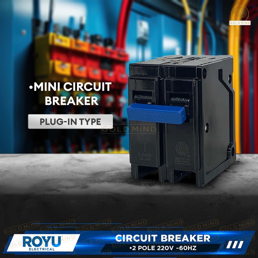 Royu Original Circuit Breaker Plug-In & Bolt-On Screw Type Terminal ...