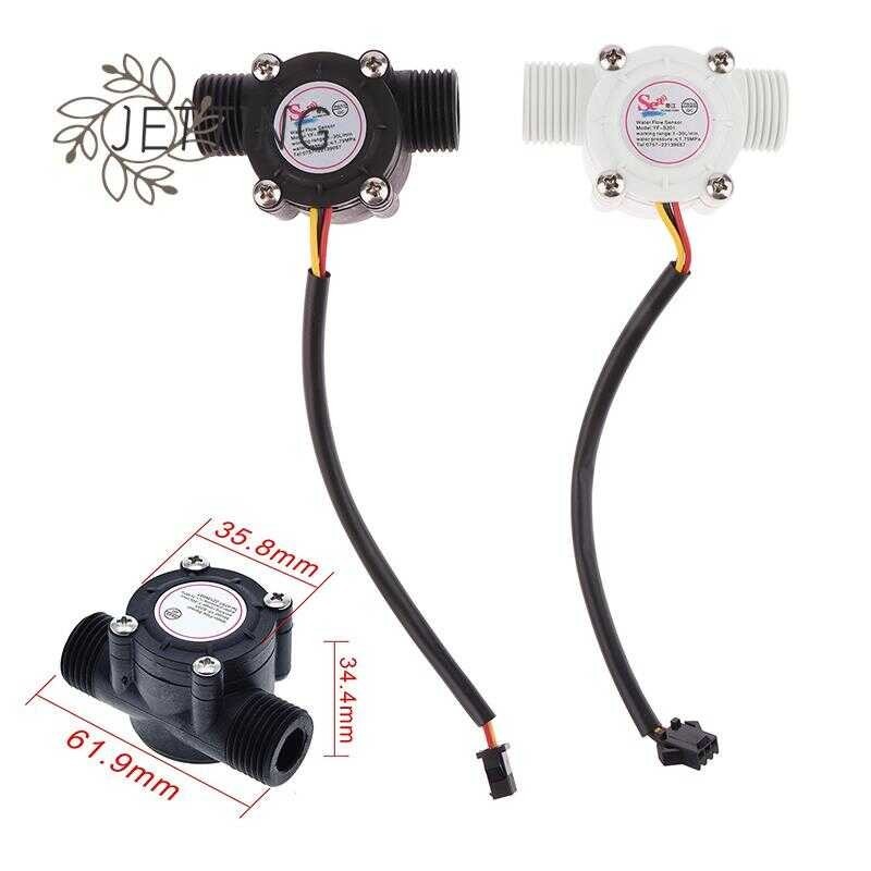 Yf-S201 Water Hall Sensor, Liquid Flow Control, 1-30L/Min, 2.0Mpa ...