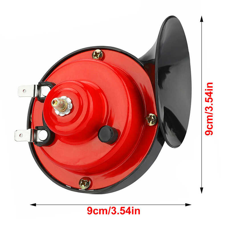 300DB Super Loud Train Horns, 12V Car Air Electric Snail Single