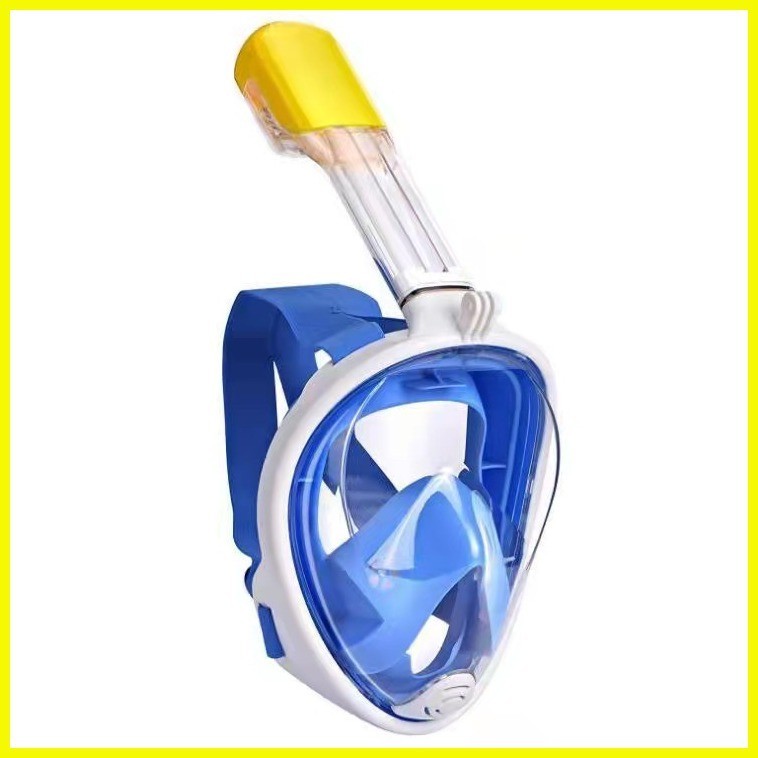 HOB Full Face Swimming Diving Snorkel Scuba Anti-Fog Mask Surface Full ...