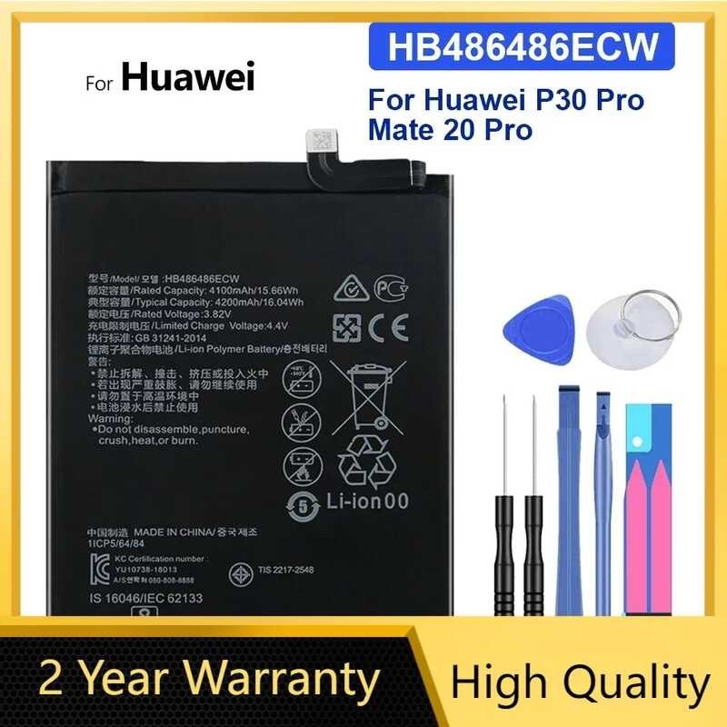 Hb486486ecw Battery 4200Mah Para Sa Huawei P30 Mate20 Mate 20 Pro High ...