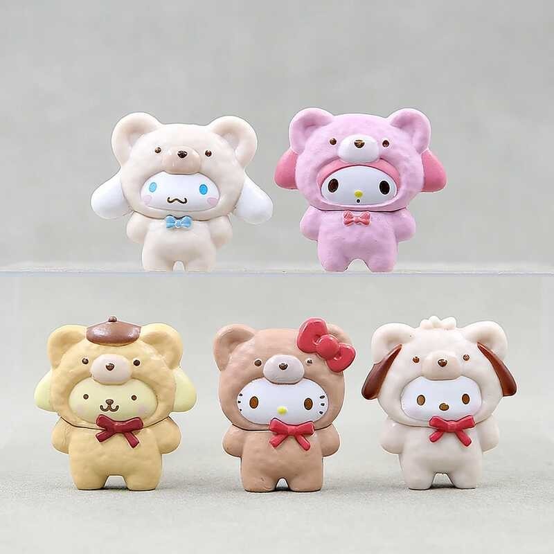68 Hello Kitty 5Cm Figure Sanrio Anime Cinnamoroll Melody Pachacco Pom ...