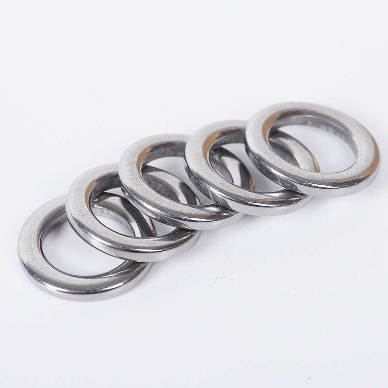 Ring Pcs Stainless Steel O Ring Luya Pin Connector Fishing Gear Carp Accessories Pesca