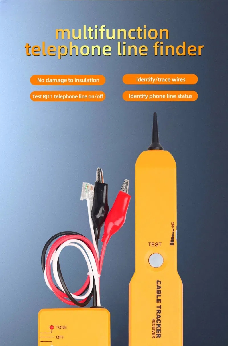 Cable Finder Tone Generator Probe Tracer Wire Tracker Cable Circuit ...