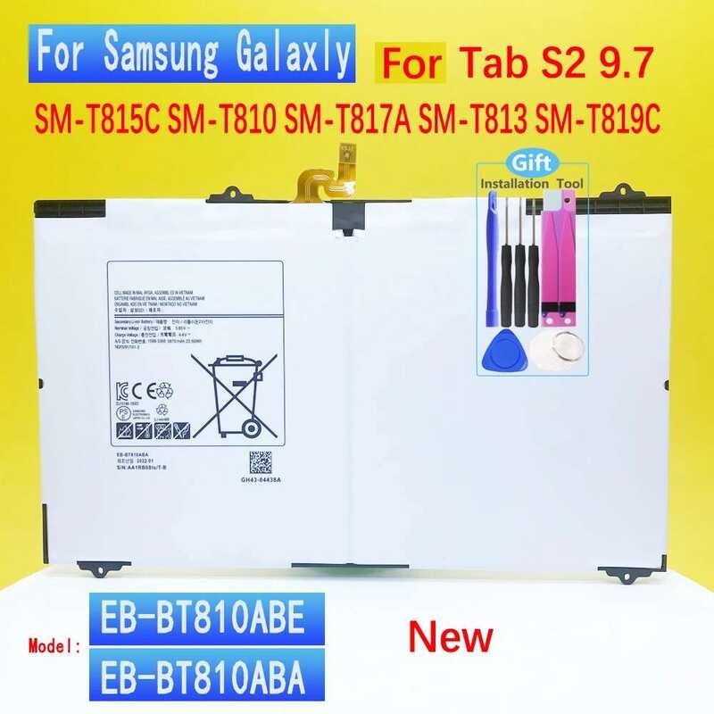 54 Eb-Bt810abe Eb-Bt810aba 3 Tablet Battery For GALAXY Tab S2 9.7 Sm ...