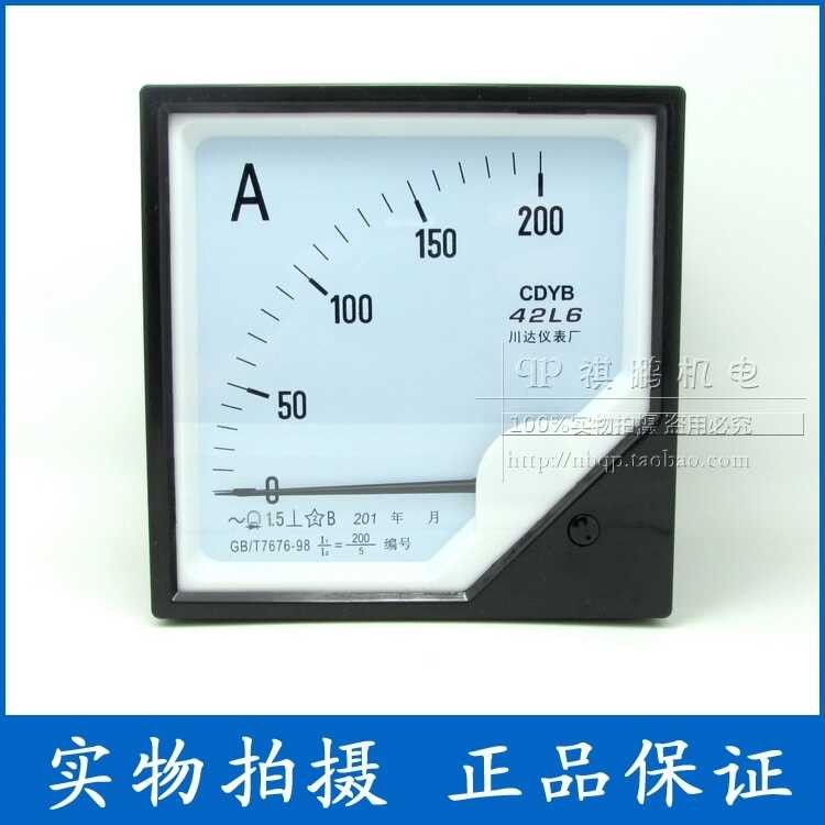 Pointer cos power factor table 42 l 6 -cos 380 V 5 a header 120 * 120 m ...