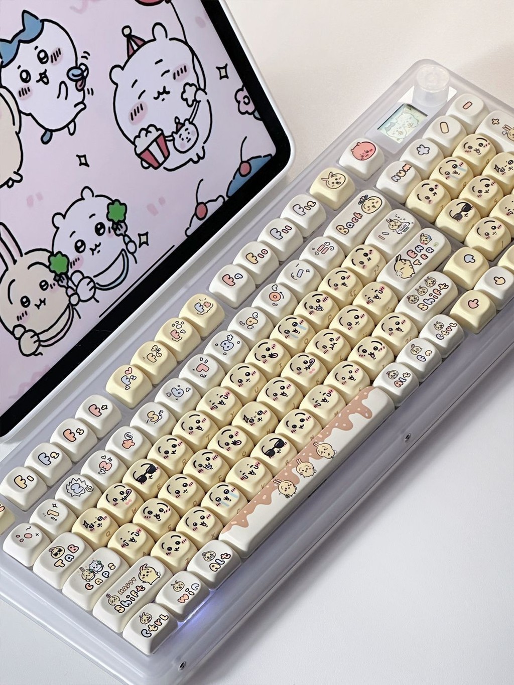 Chiikawa Keycap Usagi Hachiware MOA Profile PBT Five-side Dye ...