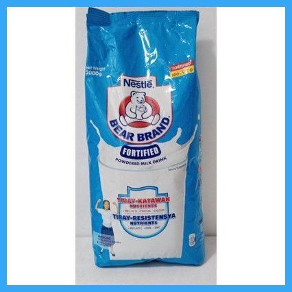 Bear Brand Fortified Powdered Milk Drink 1400g- 1900g | Shopee Philippines