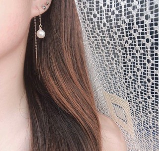 ♟ ☬ Swarovski Pearl Earrings + 10k gold | Shopee Philippines