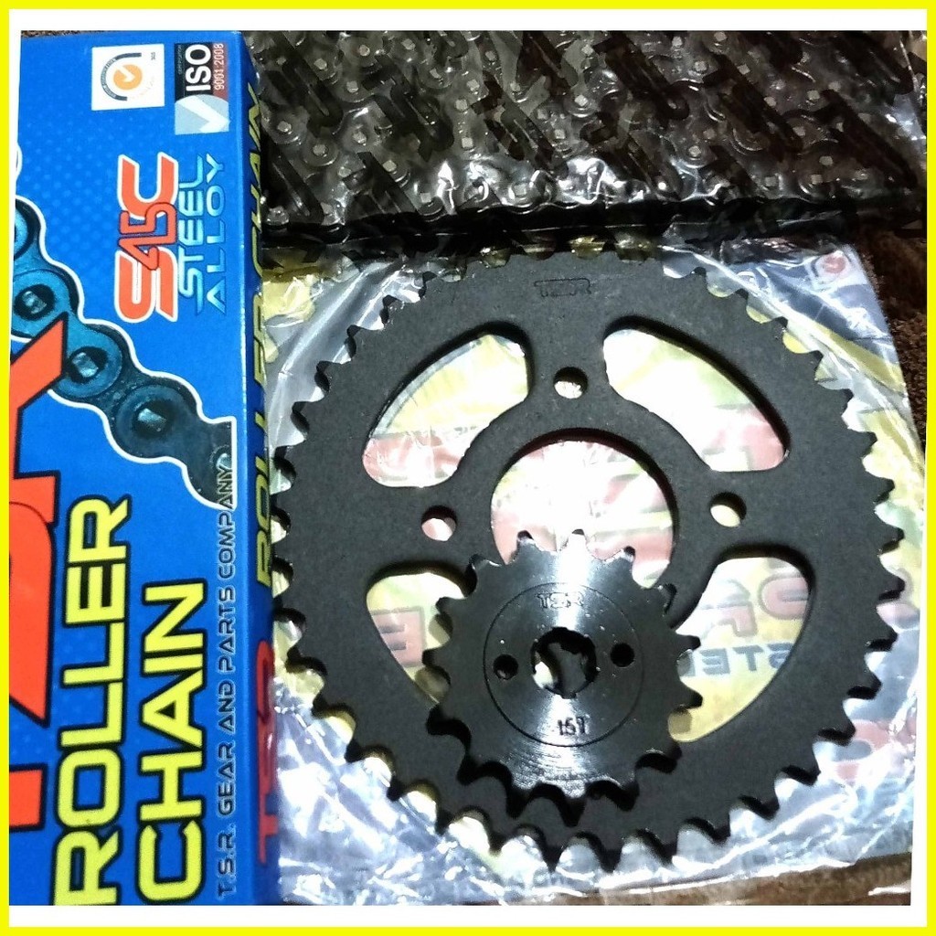 TSR [ 520 ] SPROCKET CHAIN SET for TMX, CB150R, CBR150, CLASSIC 250