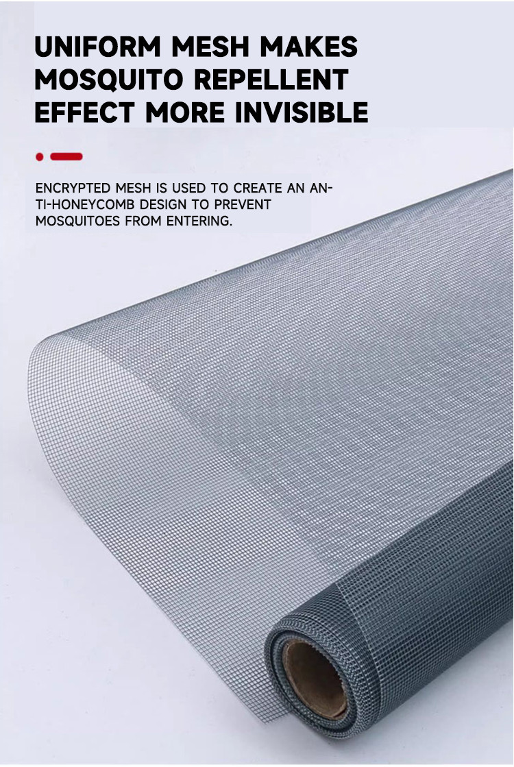 Suez Upgrade Anti Mosquito Net Window Screen Magnetic With Velcro Mesh ...