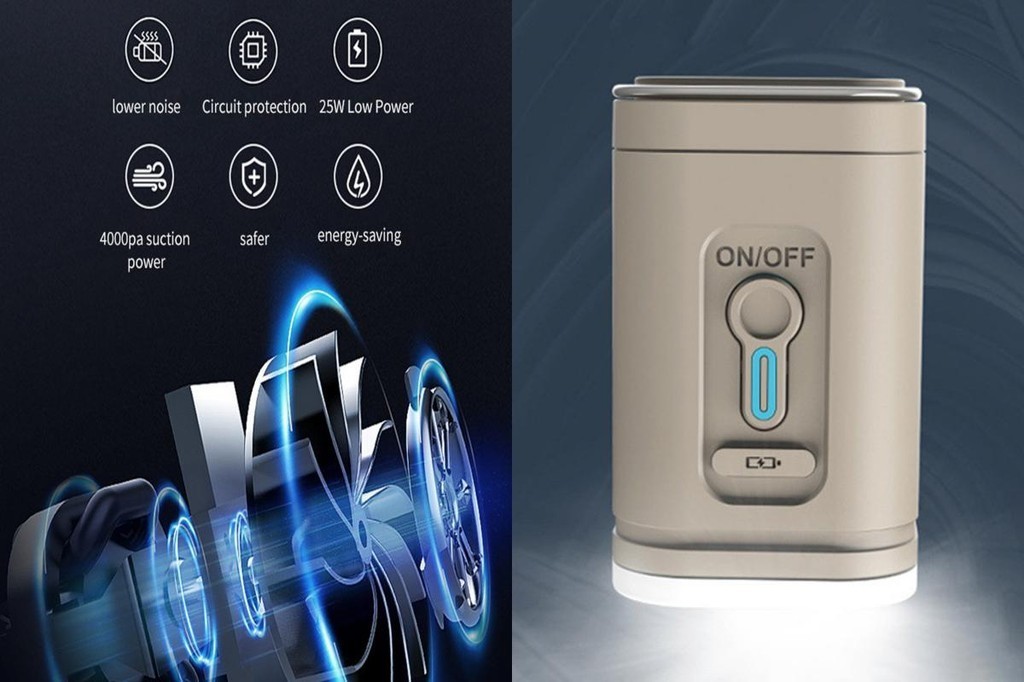 Rechargeable Air Pump Wireless Air Pump Portable Air Compressor with