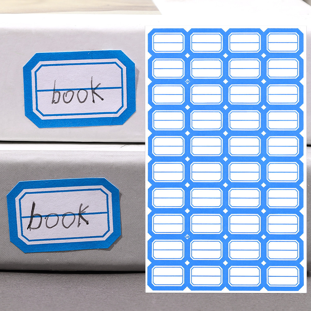 10 Sheets Adhesive Label Stickers / Multi-functional Classified Labels ...