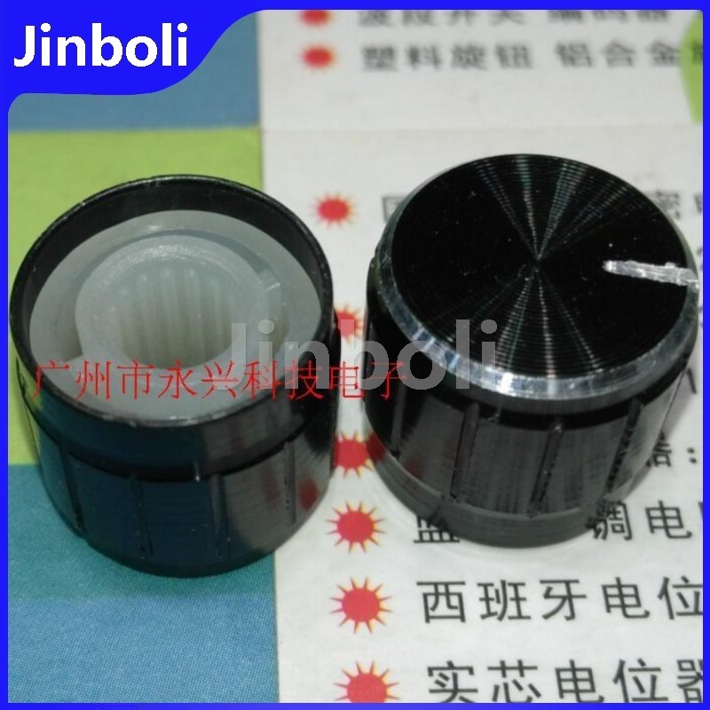 10PCS Potentiometer Knobs Caps 15x13MM Aluminum Alloy Knob Cap Volume ...