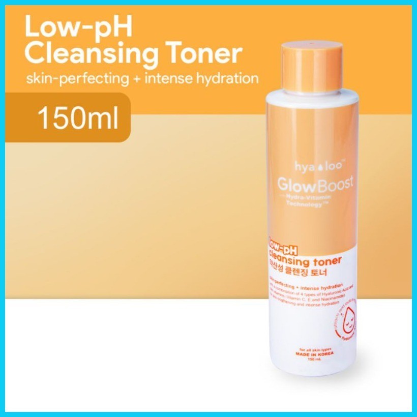 Hyaloo Glow Booster Toner 150ml | Shopee Philippines