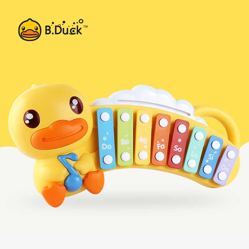 Octave Hand B.Duck Percussion Music Harp Toy Small Xylophone Boys And ...