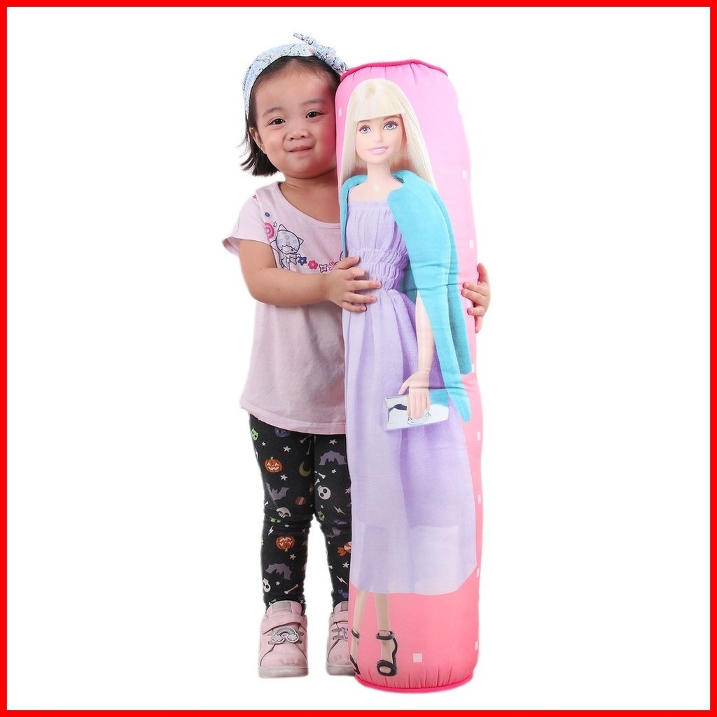 ☑ Dakki Barbie Fabulous Jumbo Bolster Pillow Shopee Philippines