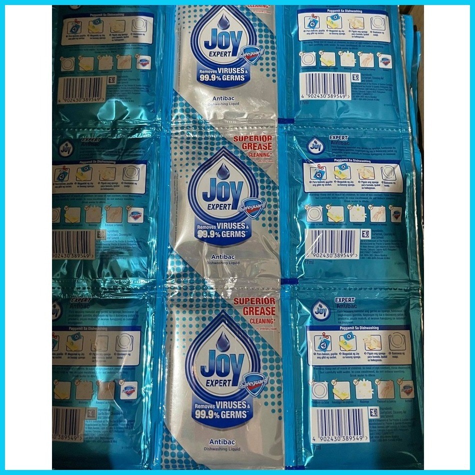 ☃ ♣ Joy Dishwashing liquid 20ml/45ml. Sachet by 6 | Shopee Philippines