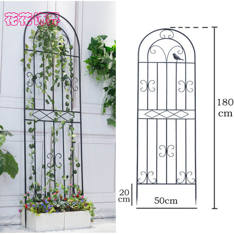 Climbing flower racks/// Iron Flower Stand Climbing Pergola Garden Rose