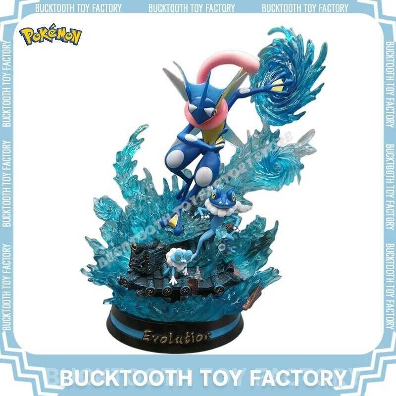 Pok Émon 30Cm Anime Figure - EGG Greninja Third Order Evolution Group ...