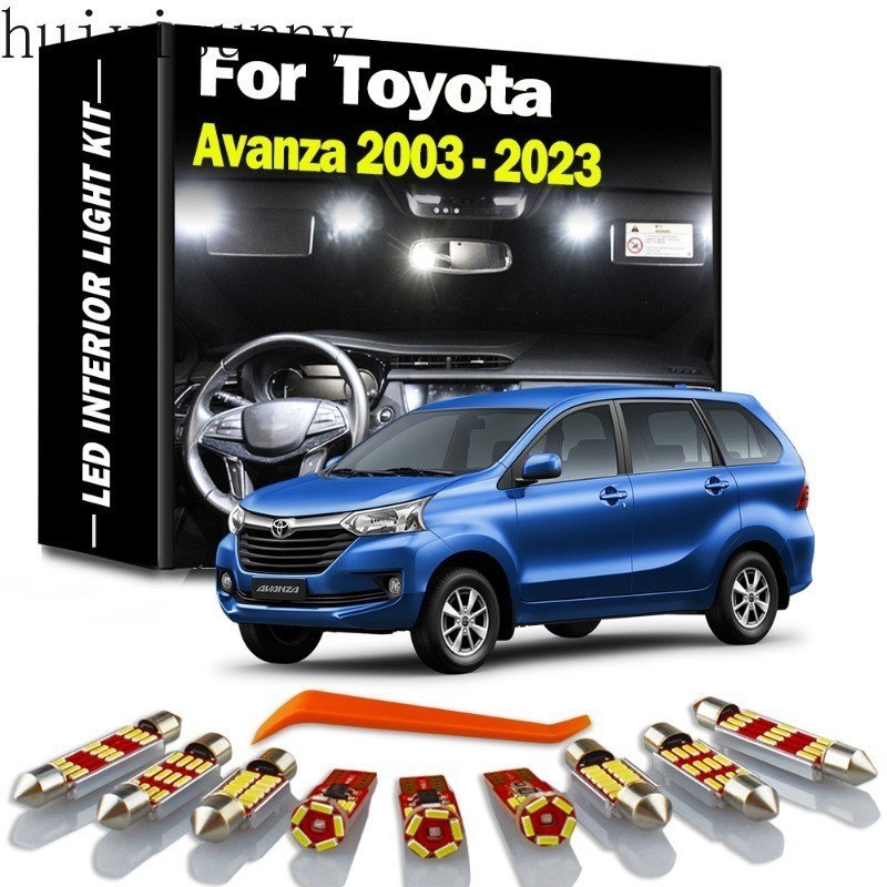 HYS Super Bright 6000K White Interior LED Lights Canbus For Toyota ...