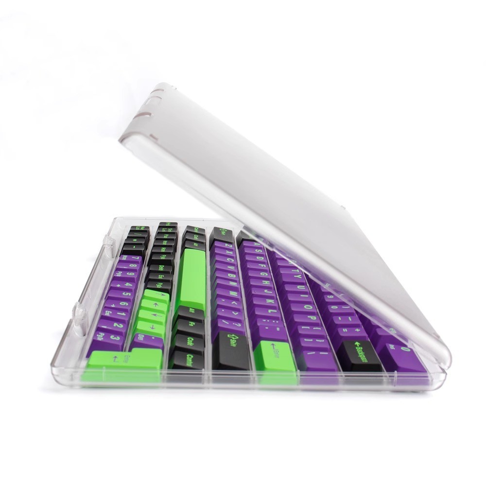 104Keys Transparent keycaps box for SA/cherry/OEM Profile Plastic ...