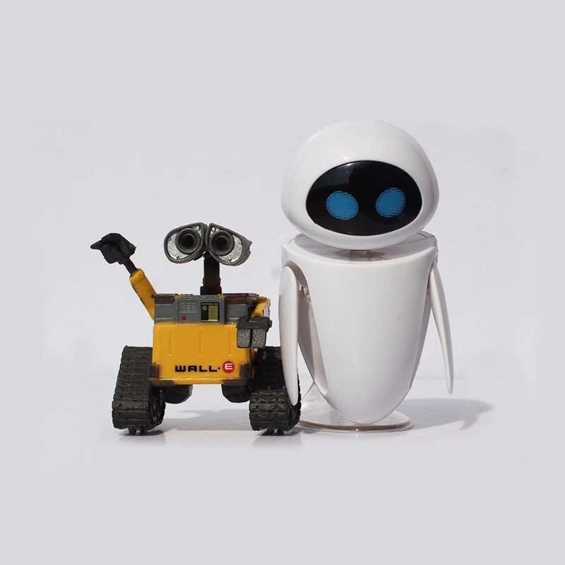 Cartoon Movie Wall E Robot WallE / EVA PVC Action Figure Model Doll