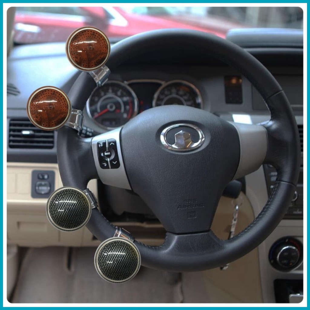 LD Car Hand Control Steering Wheel Power Handle Spinner Knob Handle ...