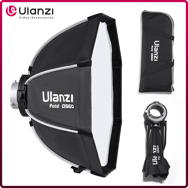 Ulanzi 60CM/80CM Standard Bowens Mount Octagonal Softbox Quick Release ...