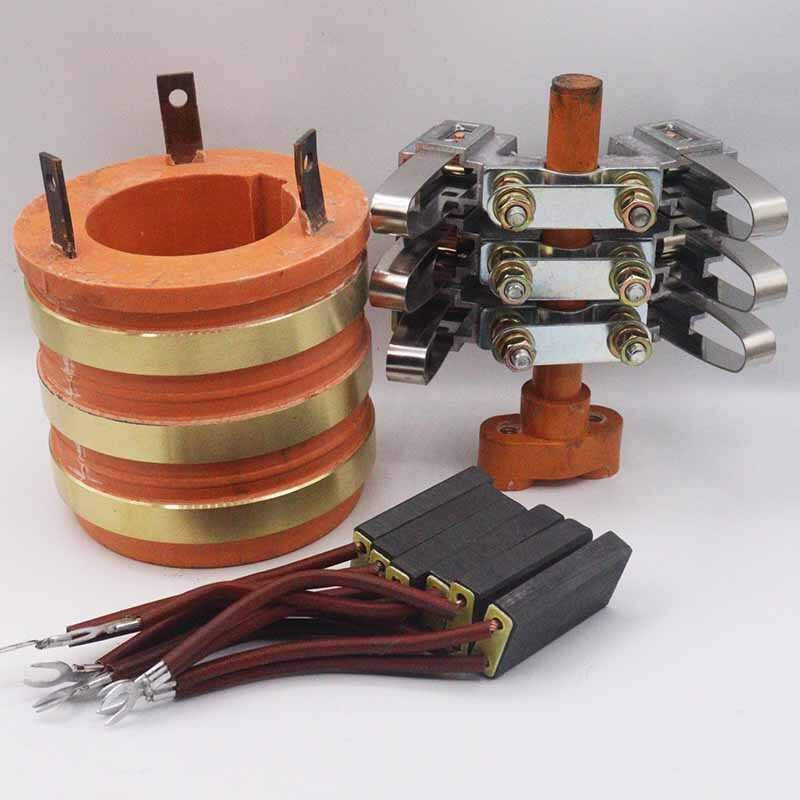 YZR160 Crane Motor Slip Ring Crane Motor Collector Ring Inner Diameter ...
