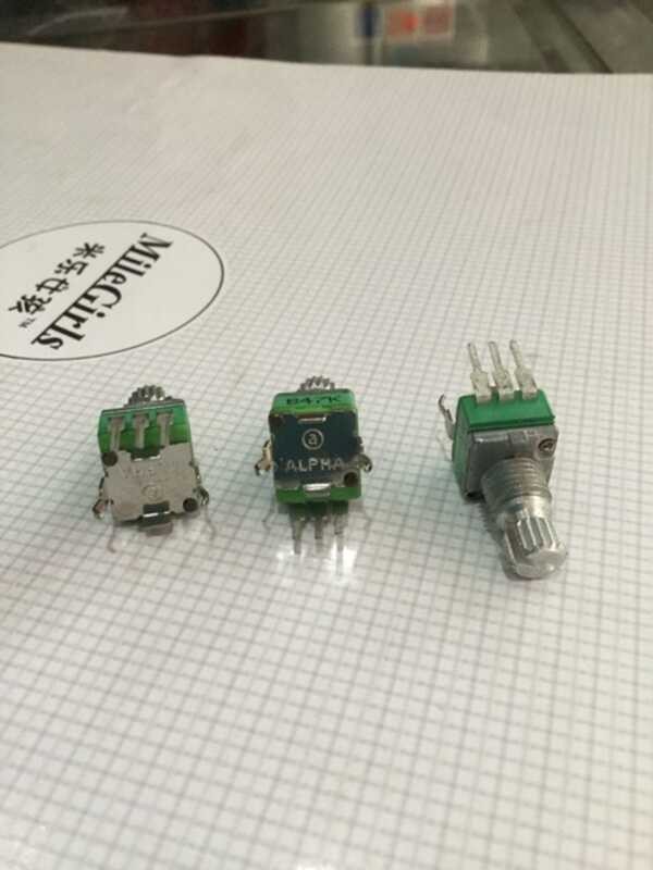 Taiwan ALPHA RK09 high-precision potentiometer B47K single link bent ...