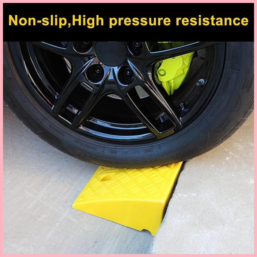 ♀ ♆ Portable Light Curb Ramp Heavy Duty Plastic Threshold Ramp Kit, Car ...