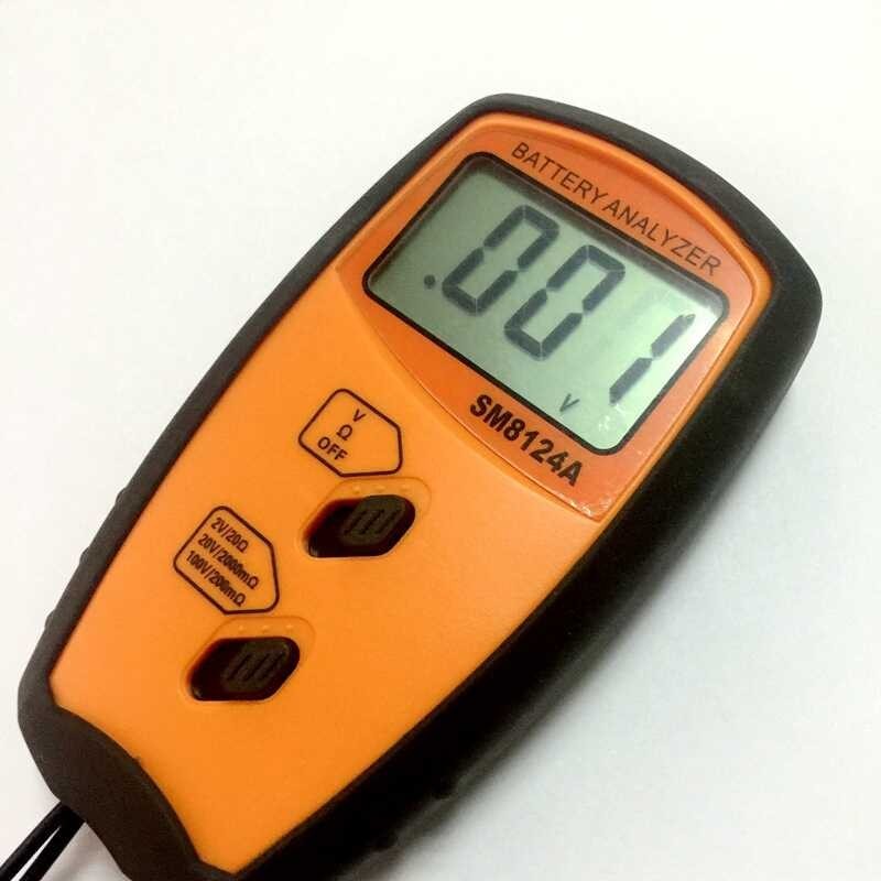 유 Sm8124 Internal Impedance Meter Resistance Voltmeter 100V Battery