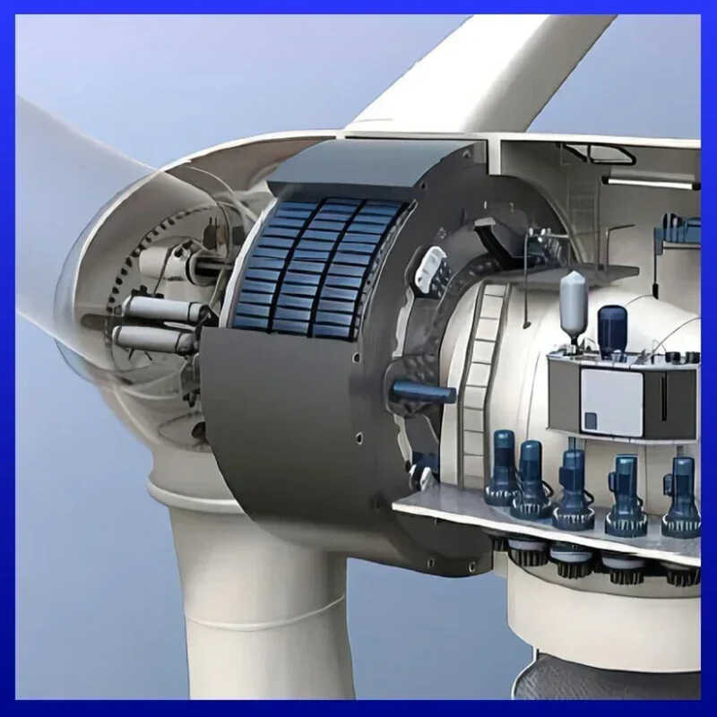 High Quality Wind Turbine Generator 1000W Horizontal Axis 48v 96v ...