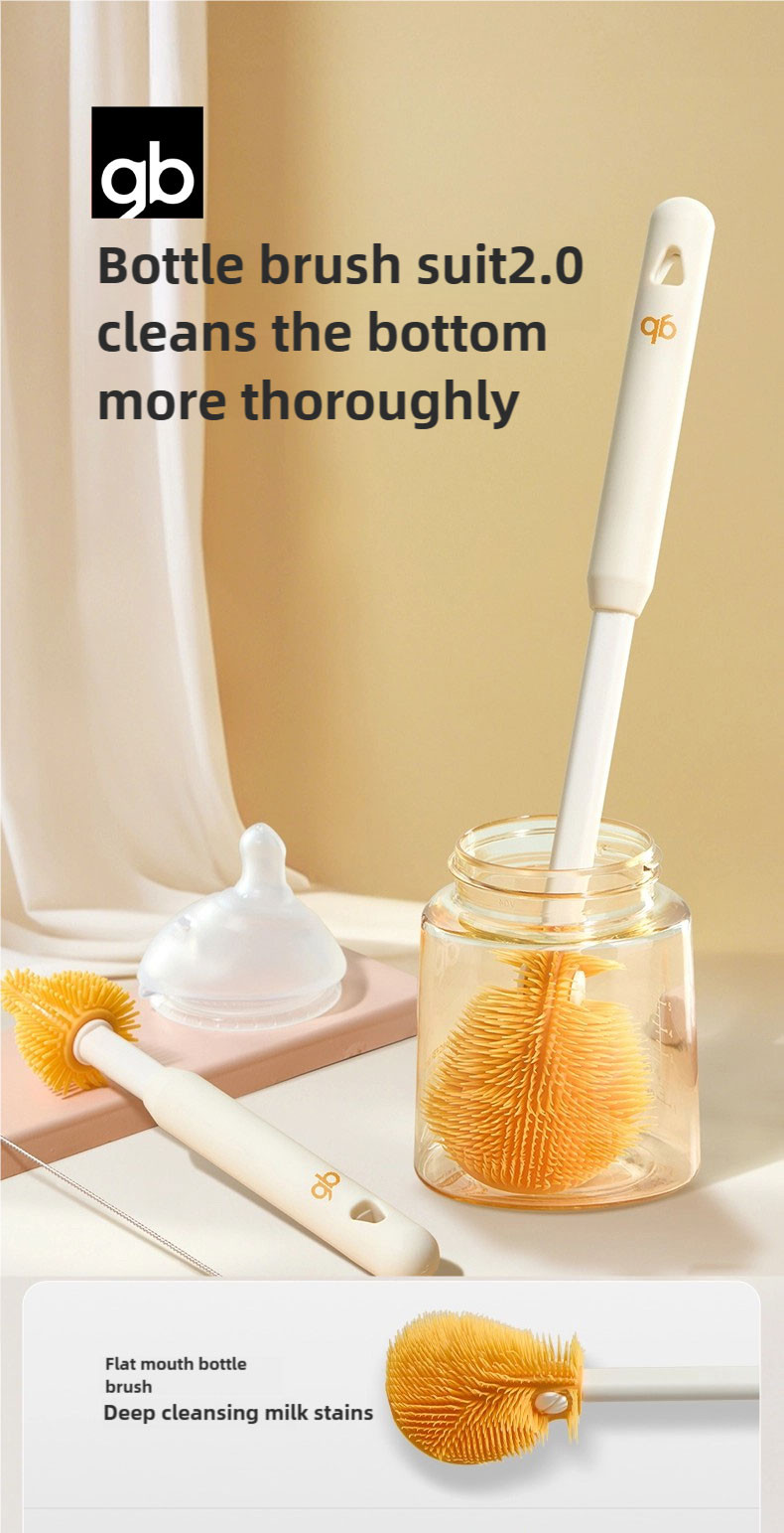 【Local shipping】COD gb 3pc set Newborn Baby Bottle Cleaning Brush Set ...