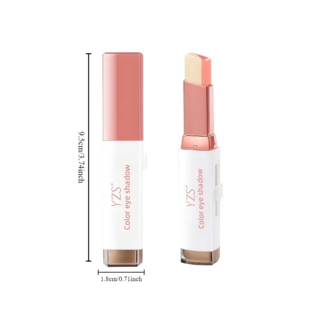 Glitter Eye Shadow Stick YZS Gradient Waterproof Pearlescent Two-Color ...