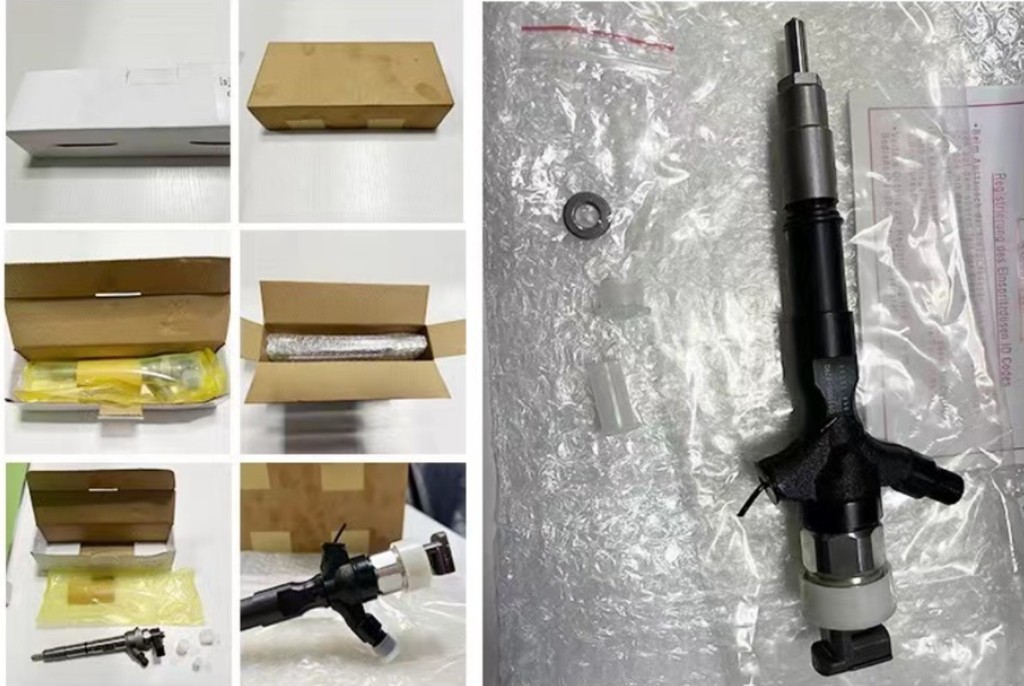 1465A041 095000-5600 Diesel Common Rail Fuel Injector Assembly ...