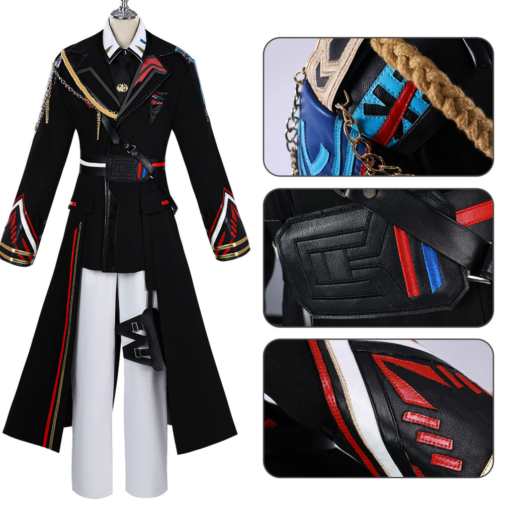 Love and Deepspace Caleb cosplay costume Halloween Concert Game Suit ...