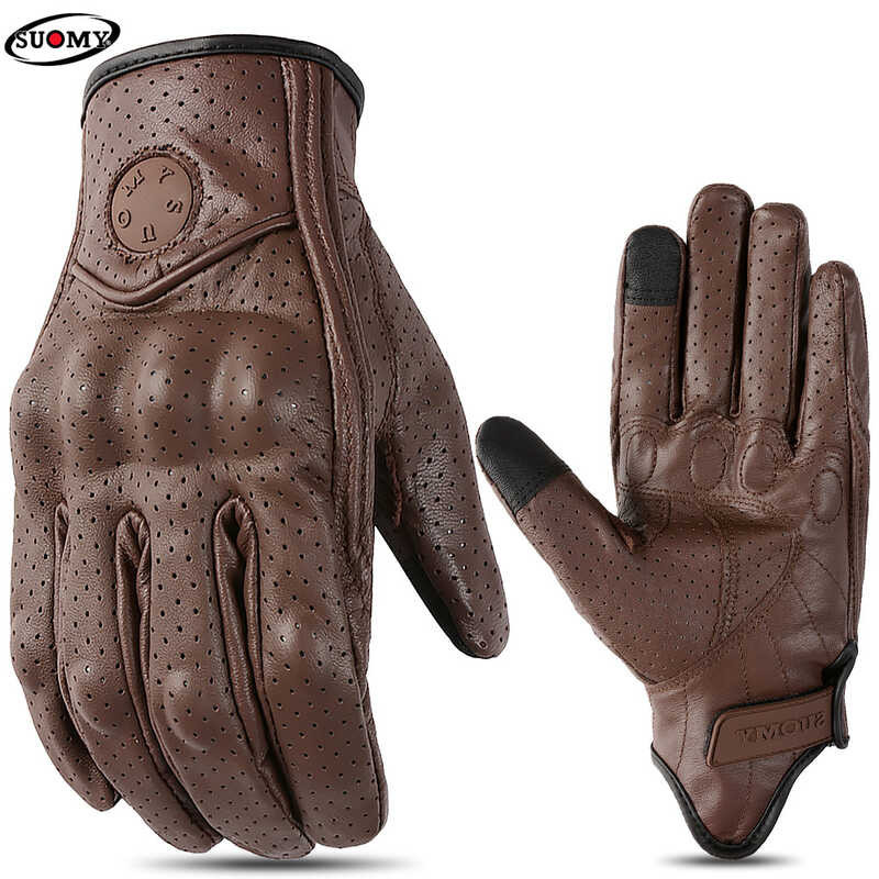 KIRA KIRA] Motorcycle Biker Gloves With Touch Screen Full Finger Protective Gears Mg02 Long Glove I2386644759