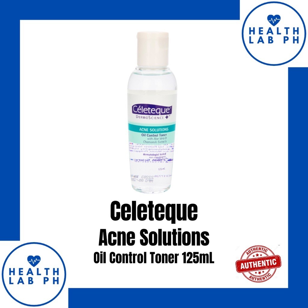 CELETEQUE Acne Solutions ( Oil Control Toner ) 125mL by HEALTHLAB.PH Shopee Philippines