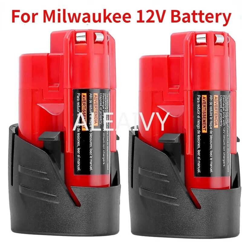 Original 6000Mah 12V For Milwaukee M12 XC 48-11-2410 48-11-2420 48-11 ...