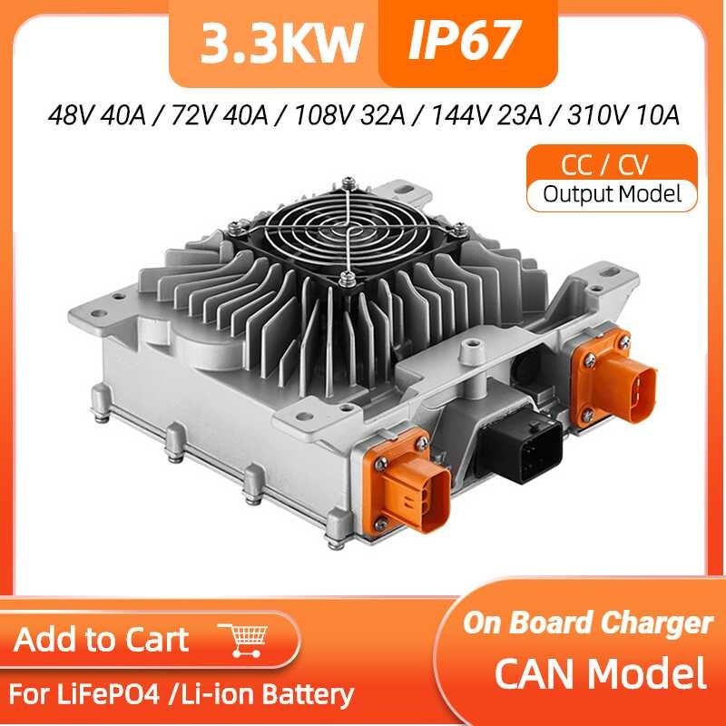 Sa Board Charger 48V 40A 3 3Kw Elcon Para Sa 72V 40A 96V 108V 32A 144V