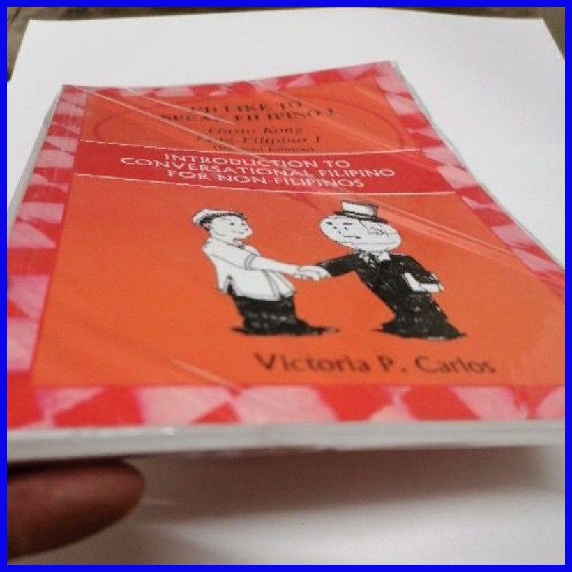 ∆ I'D LIKE TO SPEAK FILIPINO 1(Gusto Kong MagFilipino) Shopee