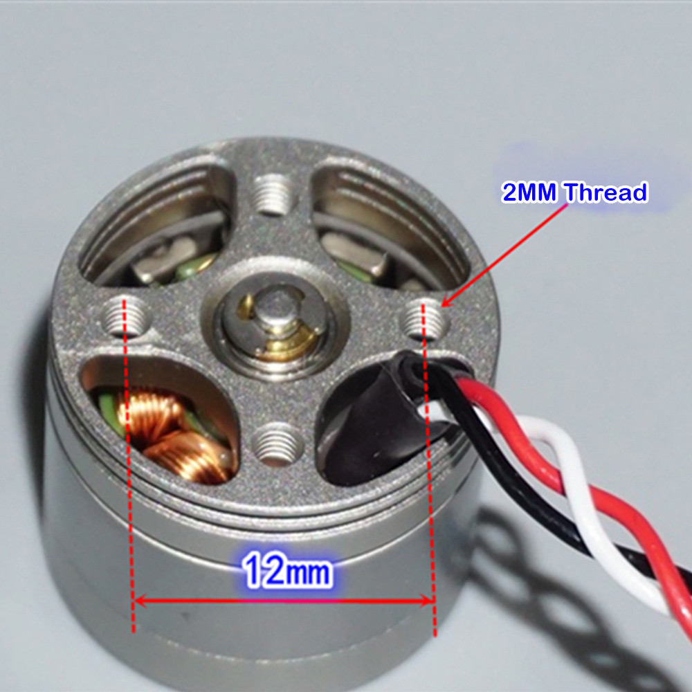 2200KV Mini 18mm 3-phase 1406 Brushless Motor High Speed 2S-3S 26500RPM ...