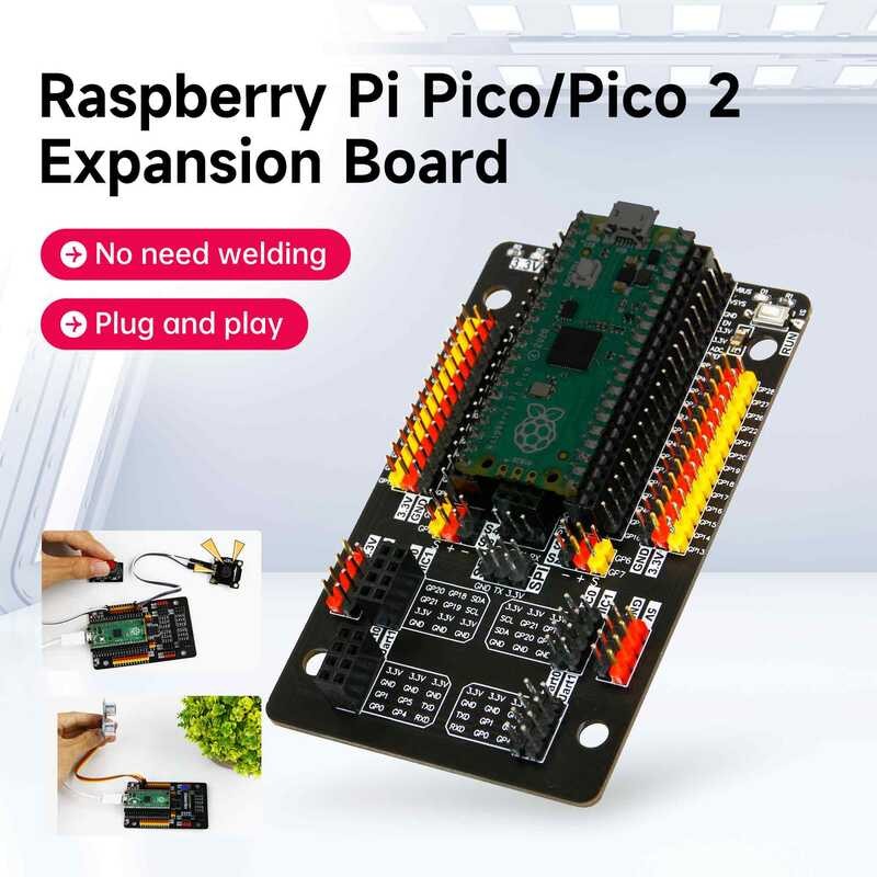 Raspberry Pi Pico Sensor IO Shield Expansion Board For Development ...
