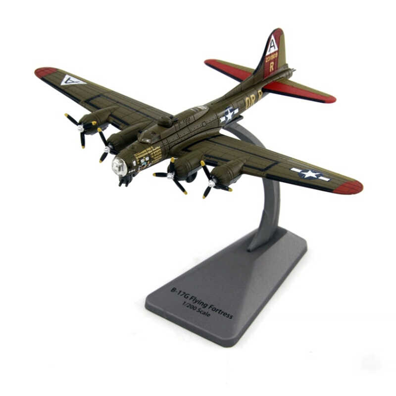 Plane Model Toy 1/200 Scale B17g B17 B-17 B-17G Flying Fortress USAF ...