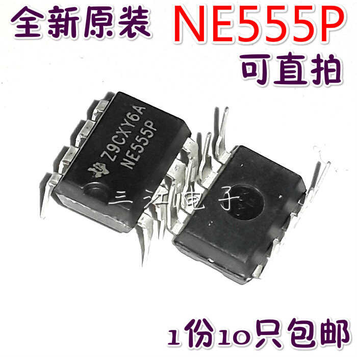 Straight 10 Insertion Ne555p Dip-8 Dip8 Single High-Precision Timer ...