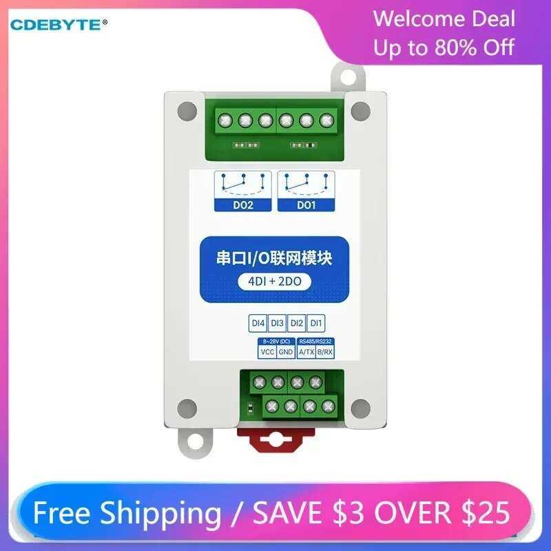 Industrial Automation Components CDEBYTE Modbus RTU Control I/O Network ...