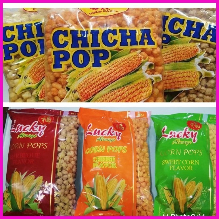 (ω ) !!COD!! EAGLE/LUCKY Chicha/Sweet Pop Cheese/Bbq/SweetCorn - 500g ...