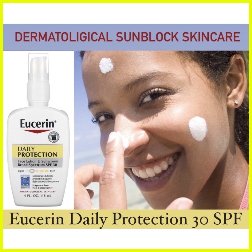 ONHAND] Eucerin Daily Protection Sunblock Sunscreen 118ml Non